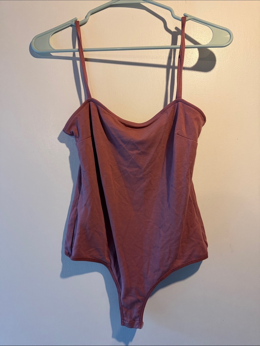 Free People Women’s Sleeveless Bodysuit - Mauve Pink
